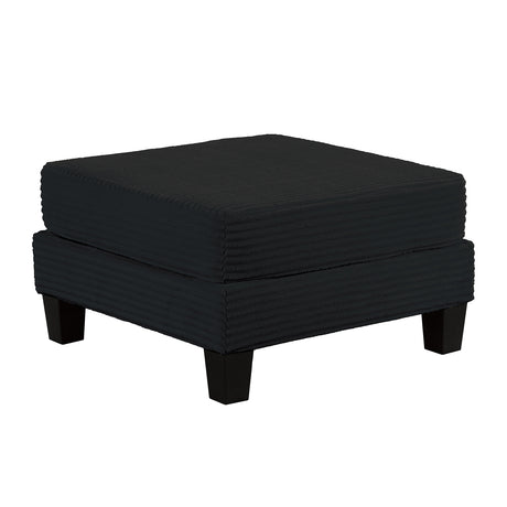 Moretaine Black Storage Ottoman from Furniture of America - Luna Furniture