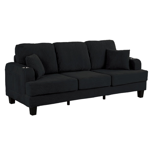 Moretaine Black Sofa