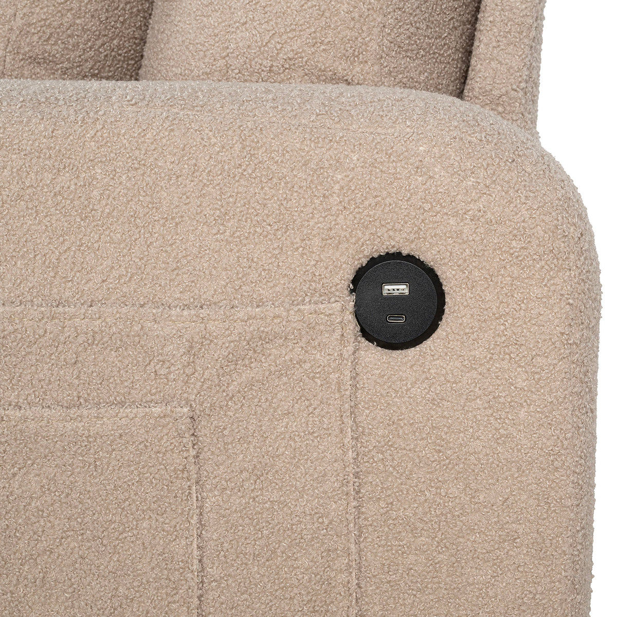 Cinderford Beige Sofa from Furniture of America - Luna Furniture