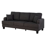 Cinderford Dark Gray Sofa from Furniture of America - Luna Furniture