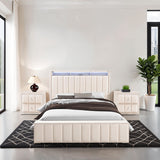 Farese Beige Nightstand from Furniture of America - Luna Furniture