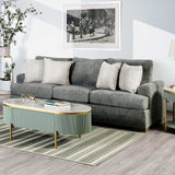 Leytonstone Gray Transitional Living Room Set from Furniture of America - Luna Furniture