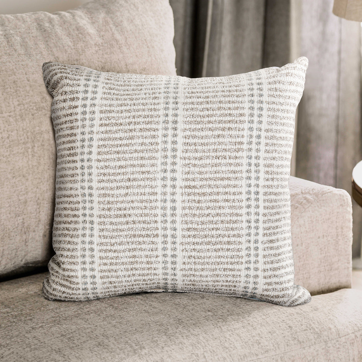 Leytonstone Cream Transitional Living Room Set from Furniture of America - Luna Furniture