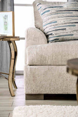 Leytonstone Cream Transitional Living Room Set from Furniture of America - Luna Furniture