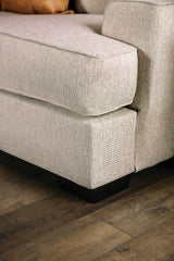 New Meadows Sand/Caramel Transitional Living Room Set from Furniture of America - Luna Furniture