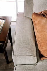 New Meadows Sand/Caramel Transitional Living Room Set from Furniture of America - Luna Furniture