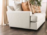New Meadows Sand/Caramel Transitional Living Room Set from Furniture of America - Luna Furniture