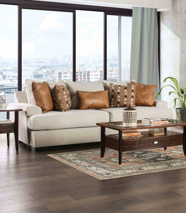 New Meadows Sand/Caramel Sofa