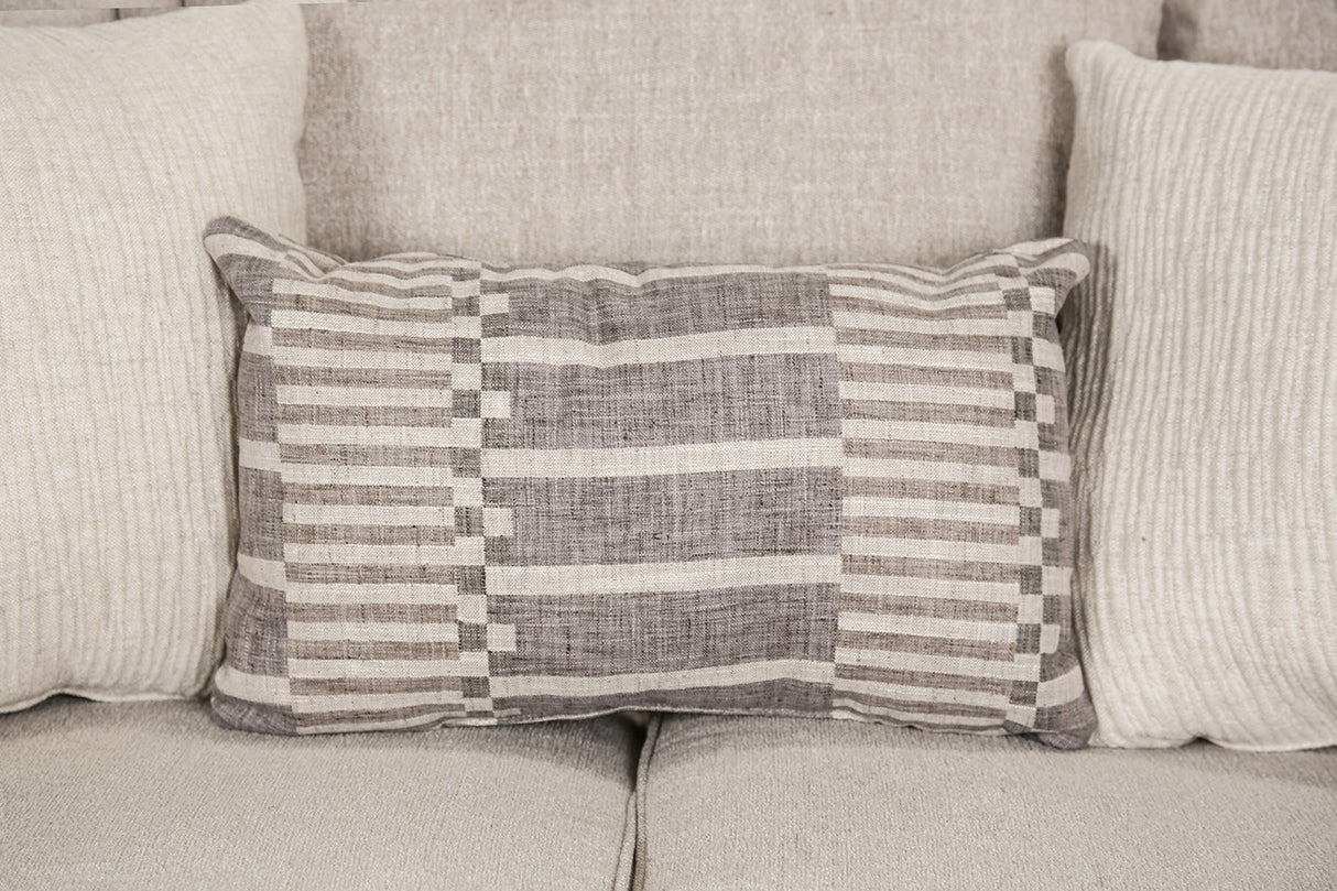 Gervais Taupe Oversized Sofa from Furniture of America - Luna Furniture