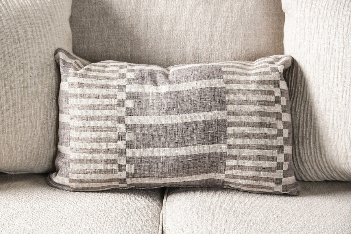 Gervais Taupe Oversized Sofa from Furniture of America - Luna Furniture