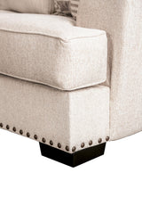 Gervais Taupe Oversized Sofa from Furniture of America - Luna Furniture