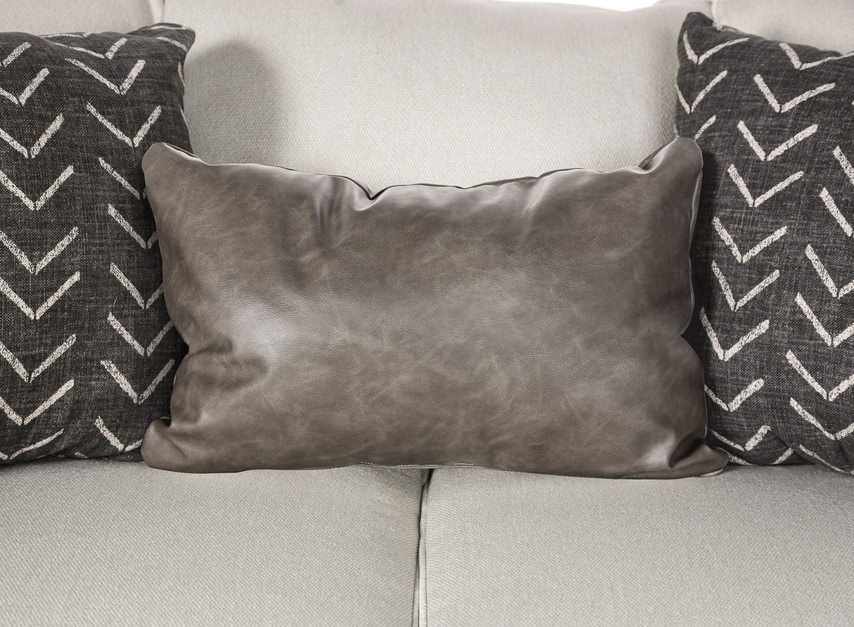 Hyde Park Gray Loveseat from Furniture of America - Luna Furniture