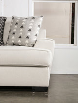 Hyde Park Gray Oversized Sofa from Furniture of America - Luna Furniture