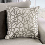 Picotee Light Gray/Charcoal Loveseat from Furniture of America - Luna Furniture