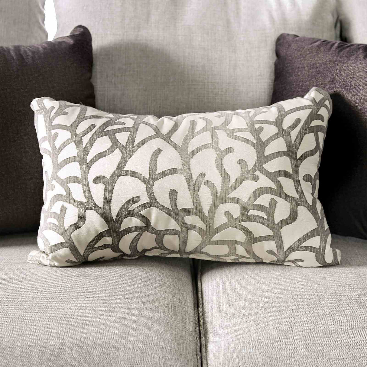 Picotee Light Gray Transitional Living Room Set from Furniture of America - Luna Furniture