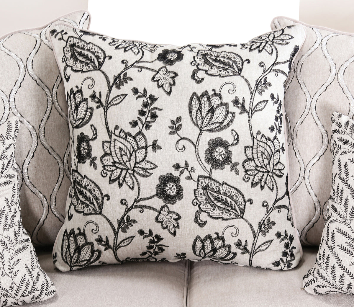Lowell Taupe Sofa from Furniture of America - Luna Furniture