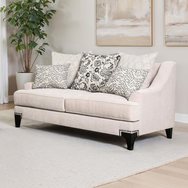 Lowell Taupe Loveseat