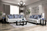 Sisseton Light Gray Sofa from Furniture of America - Luna Furniture