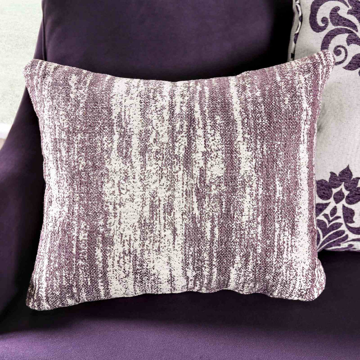 Sisseton Purple Sofa from Furniture of America - Luna Furniture