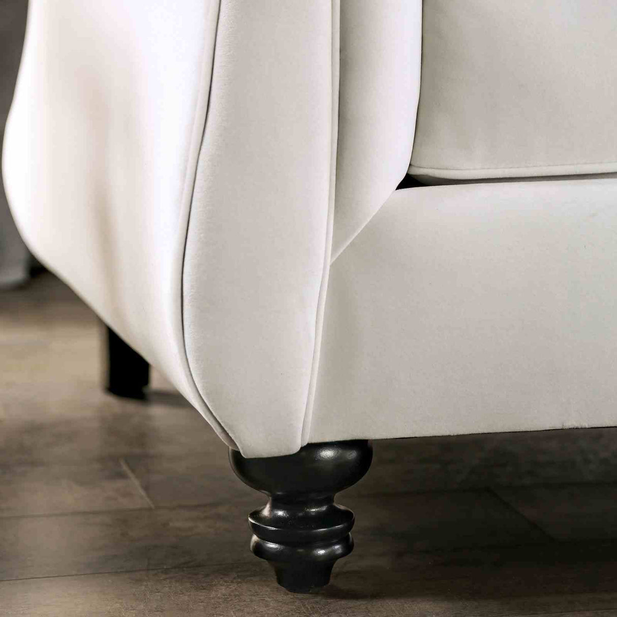Antoinette White Sofa from Furniture of America - Luna Furniture