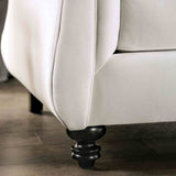 Antoinette White Sofa from Furniture of America - Luna Furniture