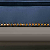 Martinique Blue Loveseat from Furniture of America - Luna Furniture