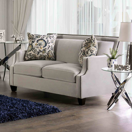 Montecelio Light Gray Transitional Living Room Set from Furniture of America - Luna Furniture