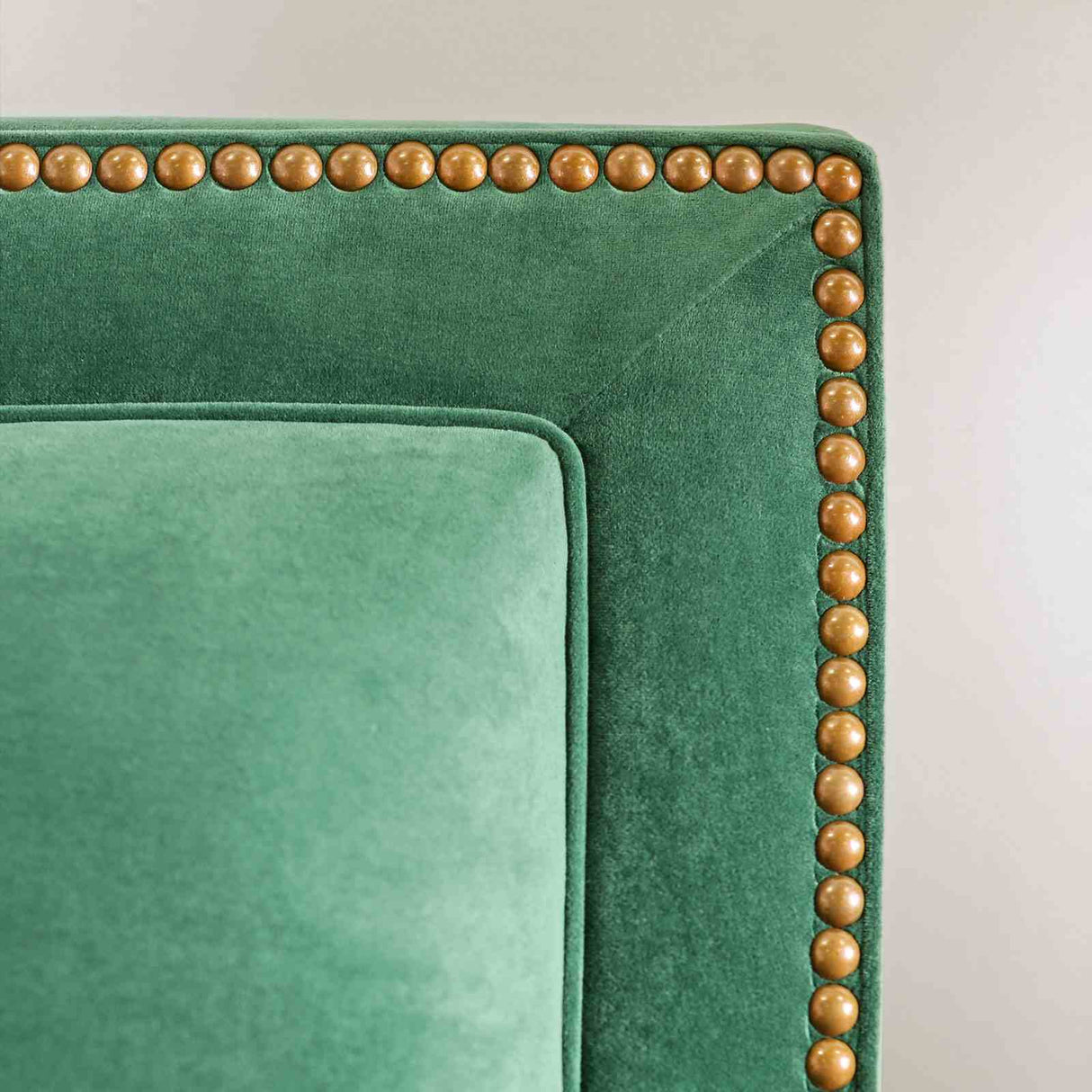Verdante Emerald Green/Gold Transitional Living Room Set from Furniture of America - Luna Furniture