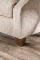 Catarina Beige/Teal Loveseat from Furniture of America - Luna Furniture
