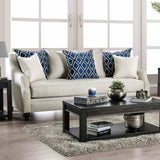 Nefyn Ivory Transitional Living Room Set from Furniture of America - Luna Furniture