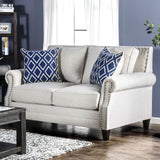 Giovanni Beige/Blue Transitional Living Room Set from Furniture of America - Luna Furniture