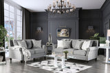 Giovanni Gray Sofa from Furniture of America - Luna Furniture