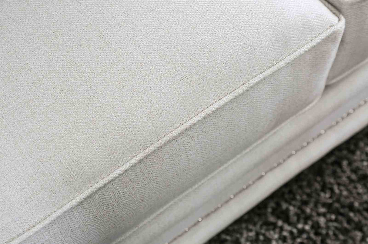 Ilse Off-White/Blue Loveseat from Furniture of America - Luna Furniture