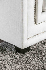 Ilse Off-White/Blue Sofa from Furniture of America - Luna Furniture