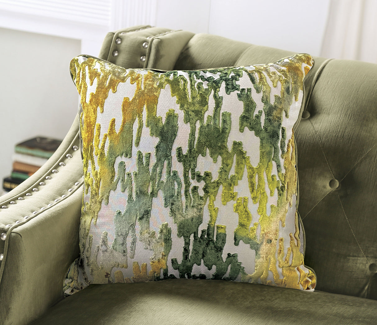 Kaye Green Sofa from Furniture of America - Luna Furniture