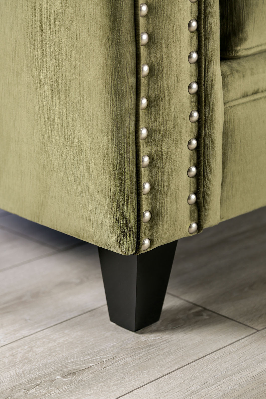 Kaye Green Sofa from Furniture of America - Luna Furniture