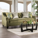 Kaye Green Sofa from Furniture of America - Luna Furniture