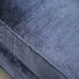 Jodie Satin Blue/Silver Loveseat from Furniture of America - Luna Furniture