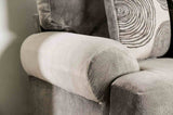 Bonaventura Gray Sectional from Furniture of America - Luna Furniture
