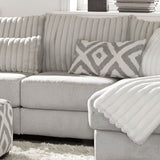 Hermiston Gray Sectional from Furniture of America - Luna Furniture