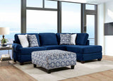 Waldport Navy Chair from Furniture of America - Luna Furniture