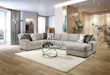Walthamstow Gray Sectional from Furniture of America - Luna Furniture