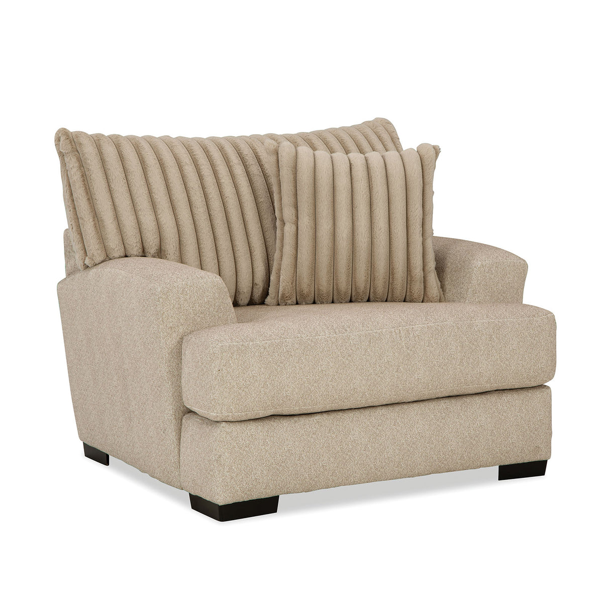 Loughlin Light Brown Chair from Furniture of America - Luna Furniture