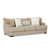 Loughlin Light Brown Sofa from Furniture of America - Luna Furniture