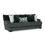 Loughlin Gun Metal Sofa from Furniture of America - Luna Furniture