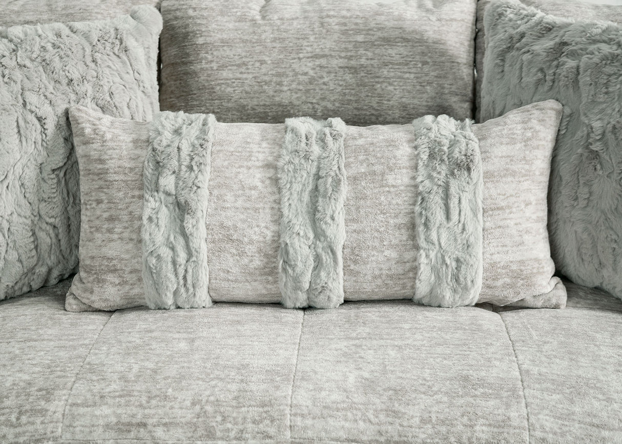 Summerset Gray Chair And A Half from Furniture of America - Luna Furniture