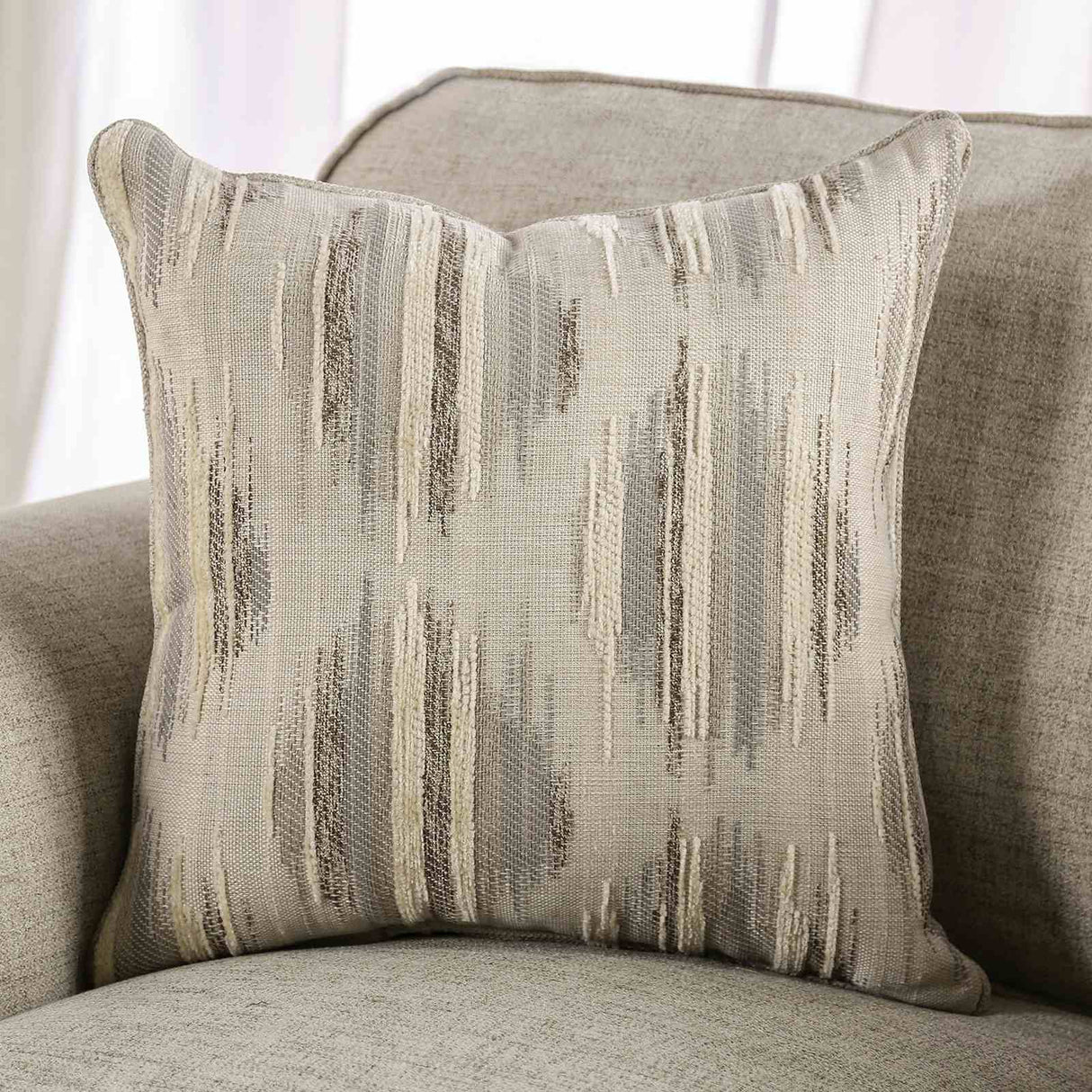 Amaya Cream Loveseat from Furniture of America - Luna Furniture