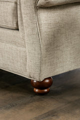 Amaya Cream Loveseat from Furniture of America - Luna Furniture