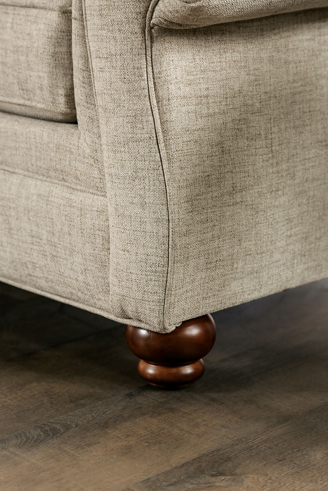 Amaya Cream Sofa from Furniture of America - Luna Furniture