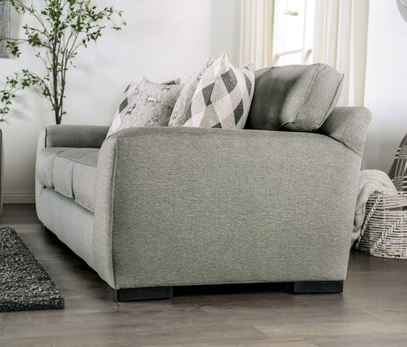 Newry Gray Sofa from Furniture of America - Luna Furniture